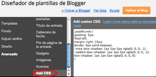 diseñador plantillas blogger