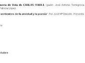 Presentación vídeo, conferencia sobre Carlos Fenoll