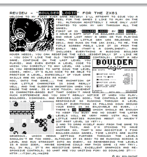 Monochrome, la revista digital más auténtica de ZX81 ya tiene 'en la calle' el número de otoño