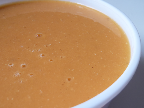 Crema de lentejas coral