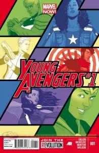 Anunciados los Young Avengers de Marvel NOW!