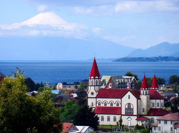 La ribera oeste del Lago Llanquihue