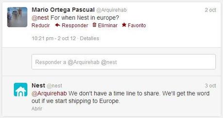 NEST, el termostato que aprende de tí. NEST, el termostato que aprende de tí.