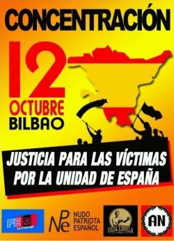 ampliar Cartel 12O fascistas Bilbao