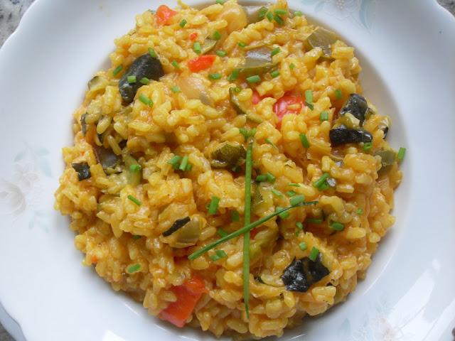 Arroz de verduras