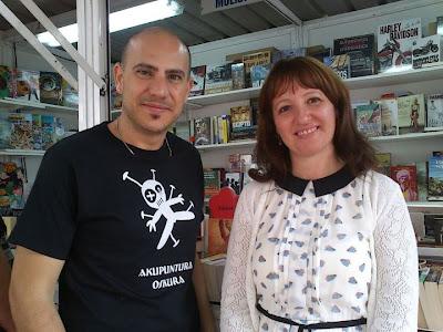 FIRMA EN LA FERIA DEL LIBRO DE LA CORUÑA. 4/8/12