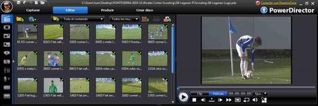 Scouting del fútbol.