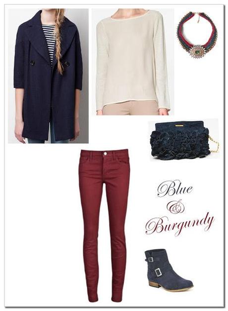 New in: navy booties