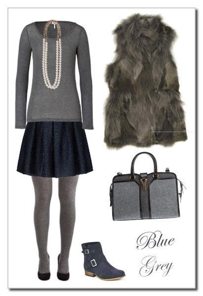 New in: navy booties