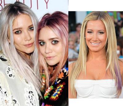 aw12 dip dye olsen ashley tisdale Tú decides: dip dye, ¿si o no?