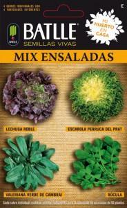 mix ensaladas 184x300 Cultivar vegetales de hoja para ensalada en una jardinera