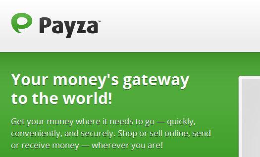 PayZa - Nuevo sistema de pagos online