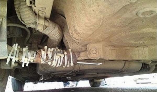 Horribles reparaciones de coches