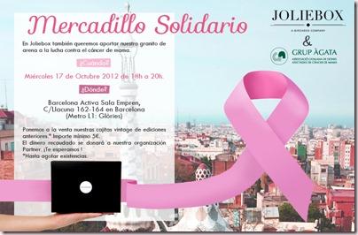 image thumb Mercadillo Solidario Joliebox Lucha contra el cáncer de mama‏
