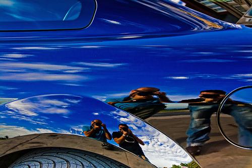 Reflejos en Mustang