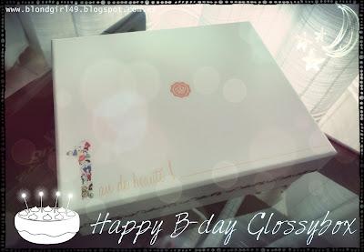 Mi glossybox 1er aniversario!