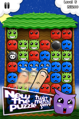 The Blops para iPhone es un divertido juego de puzzle inspirado en clásicos como Tetris Attack