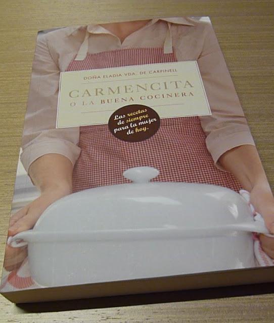 Nuevo libro en mi biblioteca: Carmencita o la buena cocinera