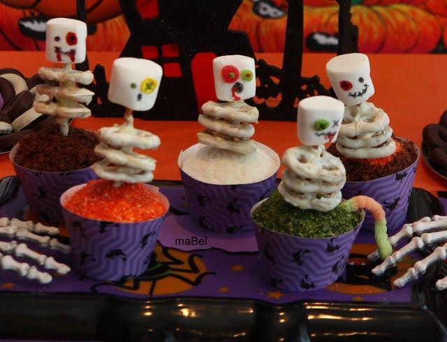 Esqueletos de halloween