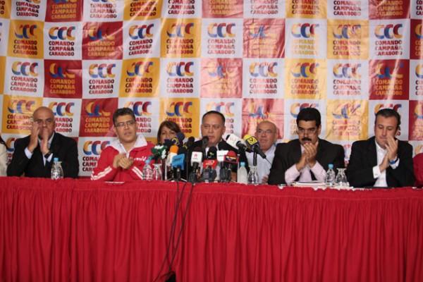 En rueda de prensa: Comando Carabobo dio a conocer sus candidatos para las elecciones regionales.