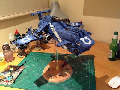 Tutorial: Making a Thunderhawk flying stand Tutorial: Making a Thunderhawk flying stand