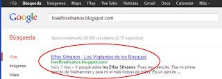 loselfossilvanos.blogspot.com en google
