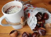 Taza caliente chocolate canela