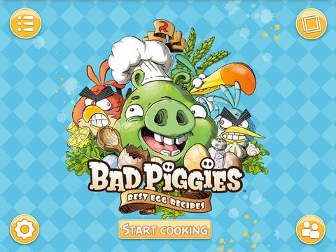 Rovio anuncia un libro de recetas de comidas de los Bad Piggies para iPad