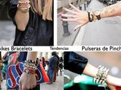 Tendencias moda: pulseras Pinchos