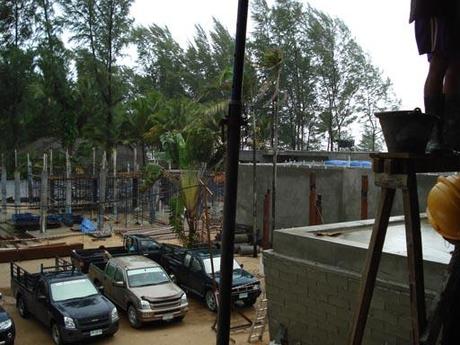 Nuevas imágenes de obra del restaurante en el Hotel de Phuket, Tailandia!