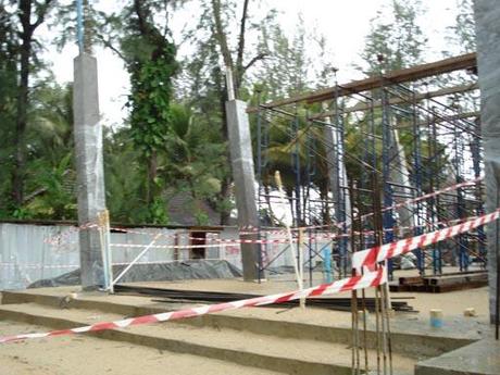 Nuevas imágenes de obra del restaurante en el Hotel de Phuket, Tailandia!