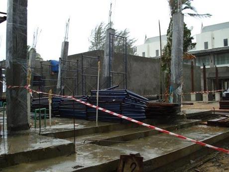 Nuevas imágenes de obra del restaurante en el Hotel de Phuket, Tailandia!