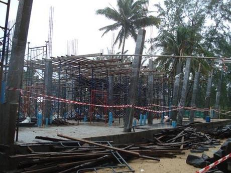 Nuevas imágenes de obra del restaurante en el Hotel de Phuket, Tailandia!