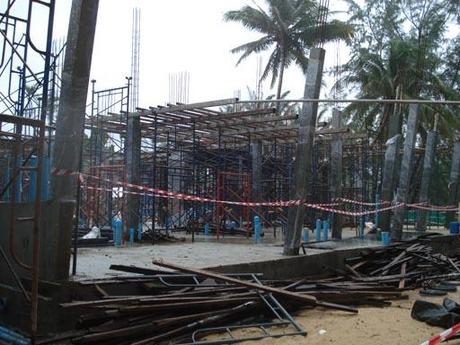 Nuevas imágenes de obra del restaurante en el Hotel de Phuket, Tailandia!