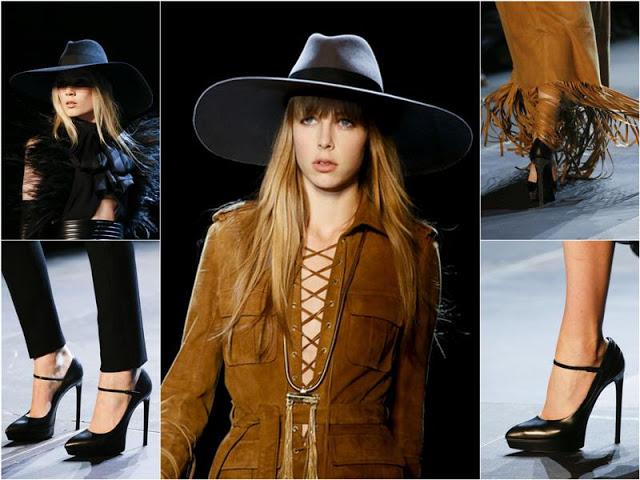 Saint Laurent y su estilo vaquero-chic