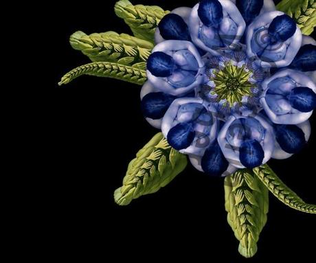 Flores y mariposas - Cecilia Webber