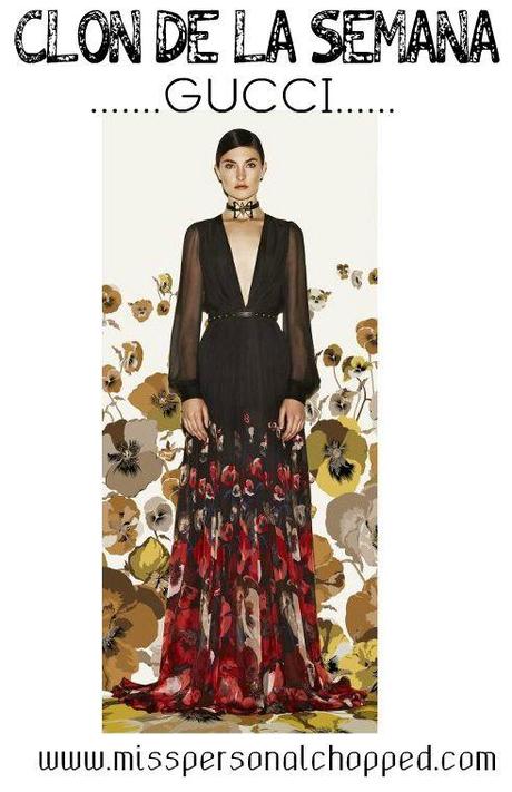 CLON DE LA SEMANA: De GUCCI a MANGO en un vestido!