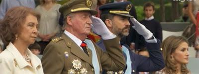 El desfile  del 12-0, sin tanques, ni cazas, ni aviones de combate…