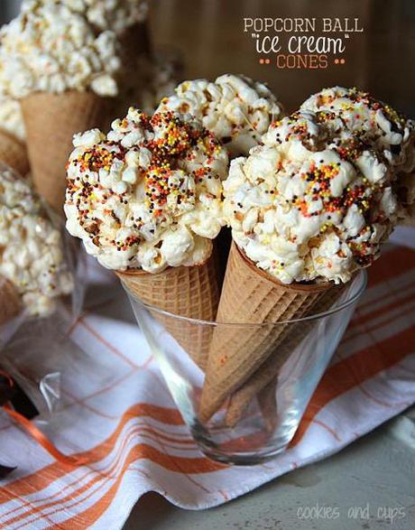 bolas de palomitas