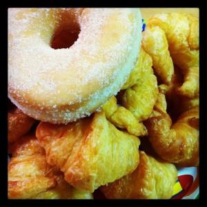 donuts y croissants