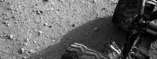 El Curiosity descubre en Marte una roca similar a las de la Tierra