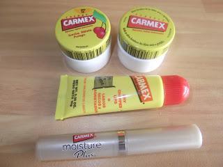 Mis bálsamos de Carmex