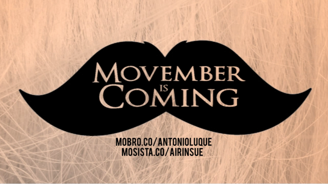 Movember is coming