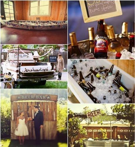 Wedding beer bar