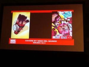 [NYCC2012] Portadas de Mike Del Mundo para X-Men Legacy Nº 2 y Nº 4