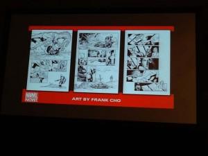 [NYCC2012] Un vistazo a los dibujos de Frank Cho para Savage Wolverine
