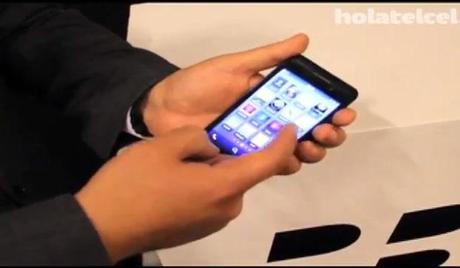 Se filtra la primera presentación del nuevo BlackBerry 10 serie-L