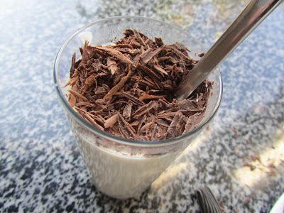 Yogur griego de stracciatella