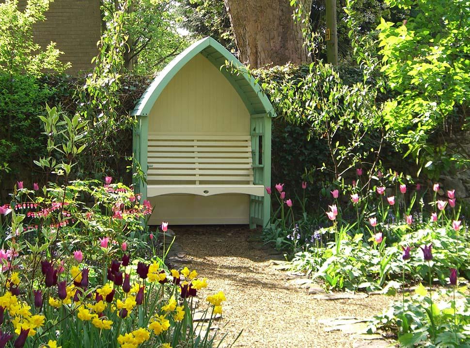 Reforma de un jardín de sombra