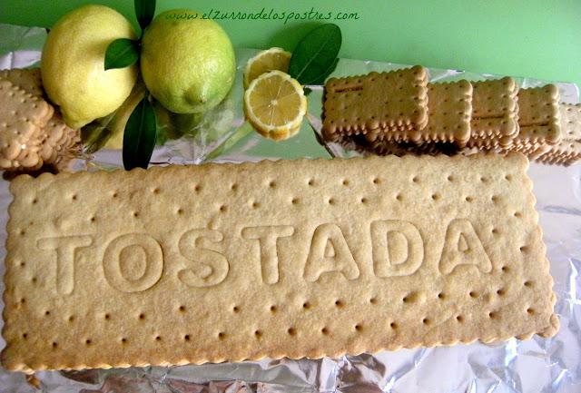 Mega Galleta Tostada con Crema de Limón